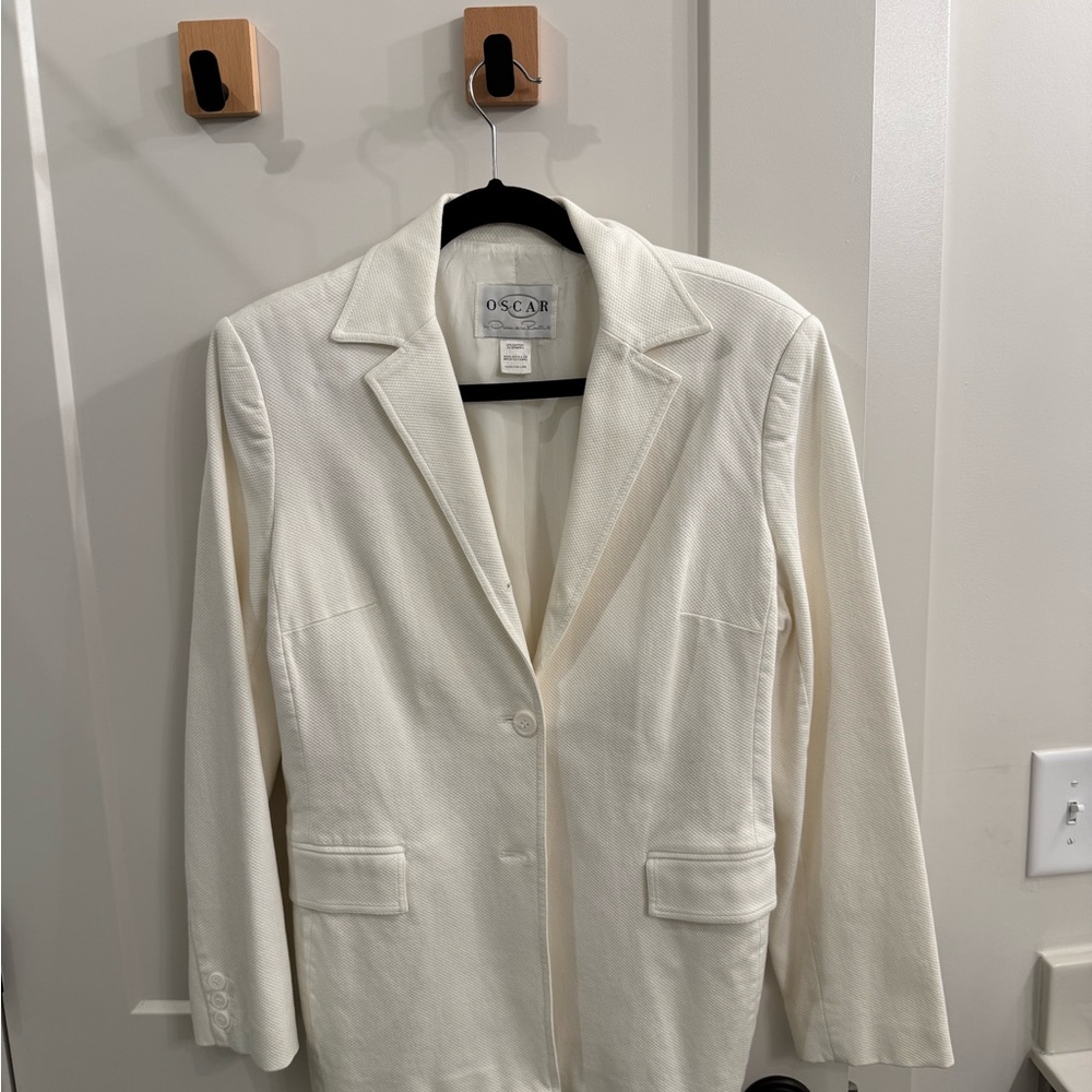 Oscar de la Renta Ivory Blazer